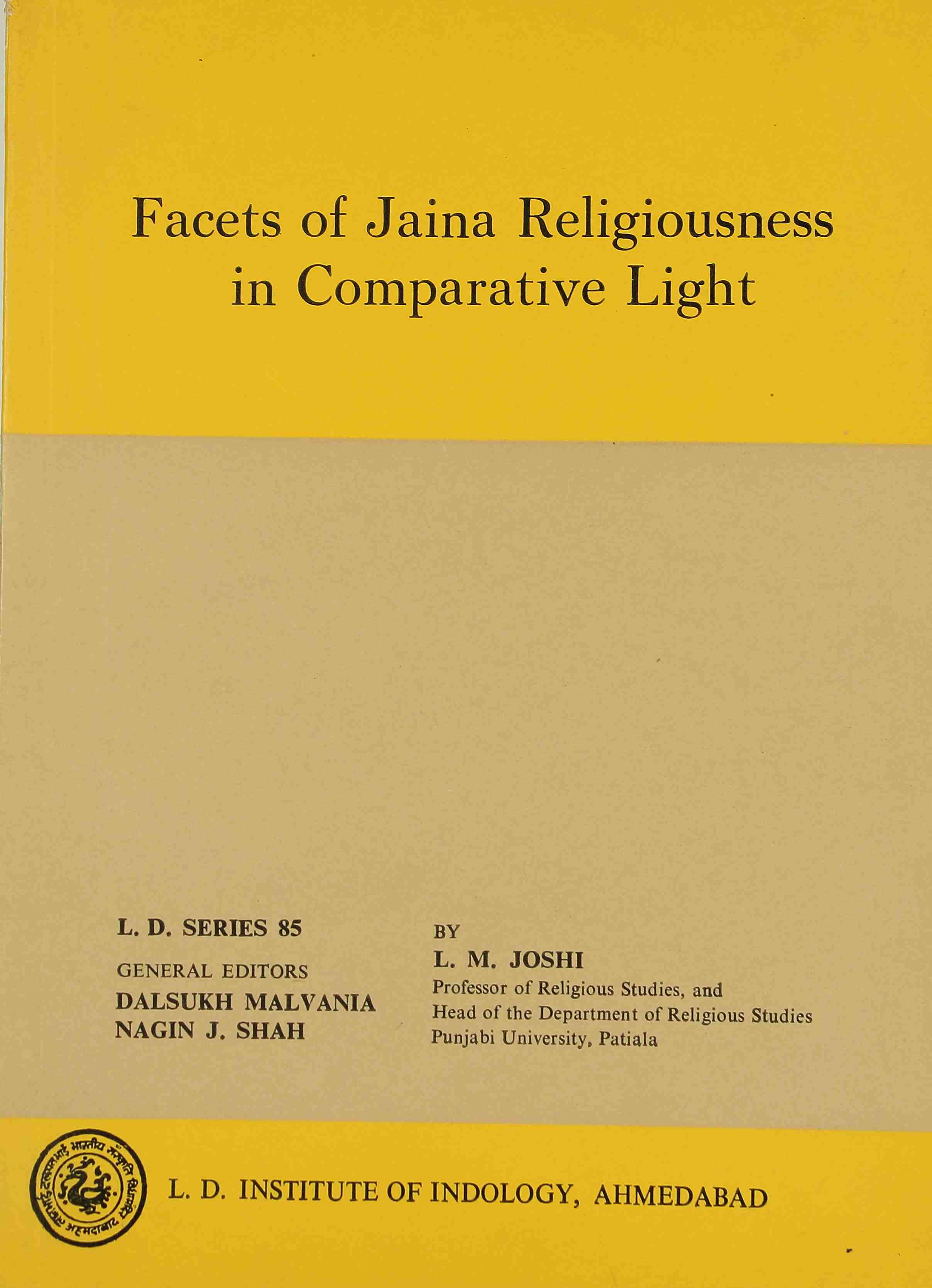 Facets of Jaina Religiousness in Comparative Light